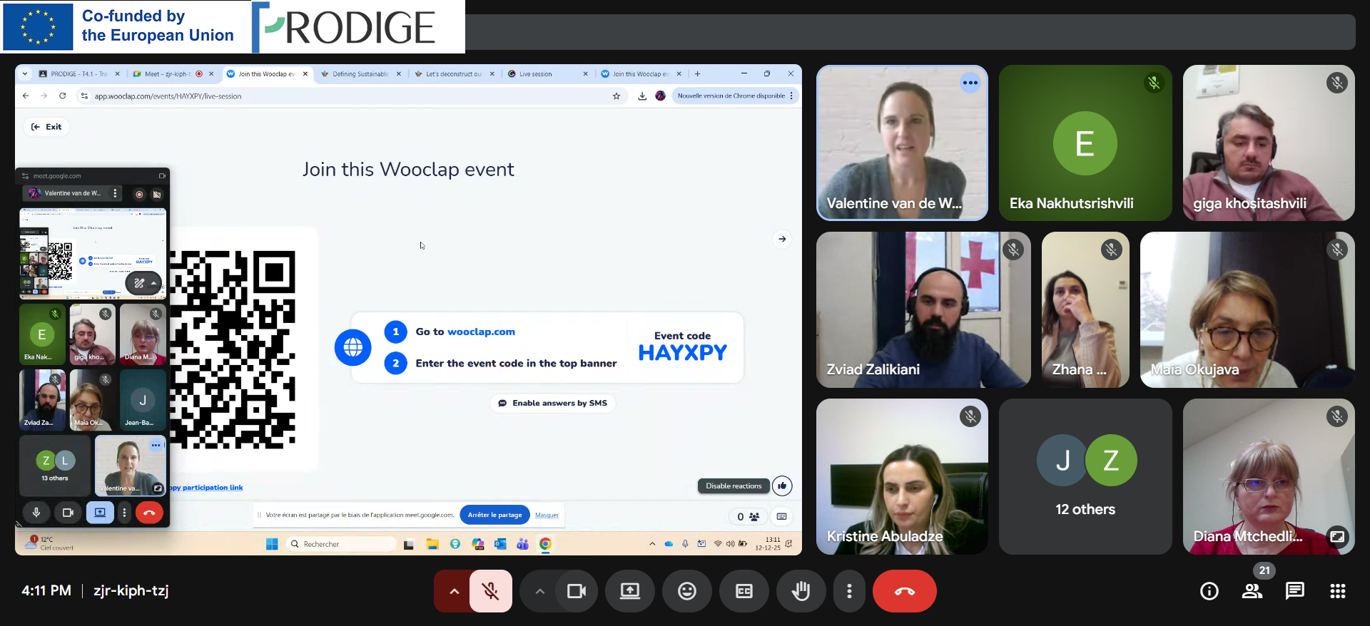 PRODIGE-ის პროექტის ტრენინგი &bdquo;Adapting the Structures and Organizational Behavior for Digital Education &ndash; Organizing Technical and Support Services&ldquo;